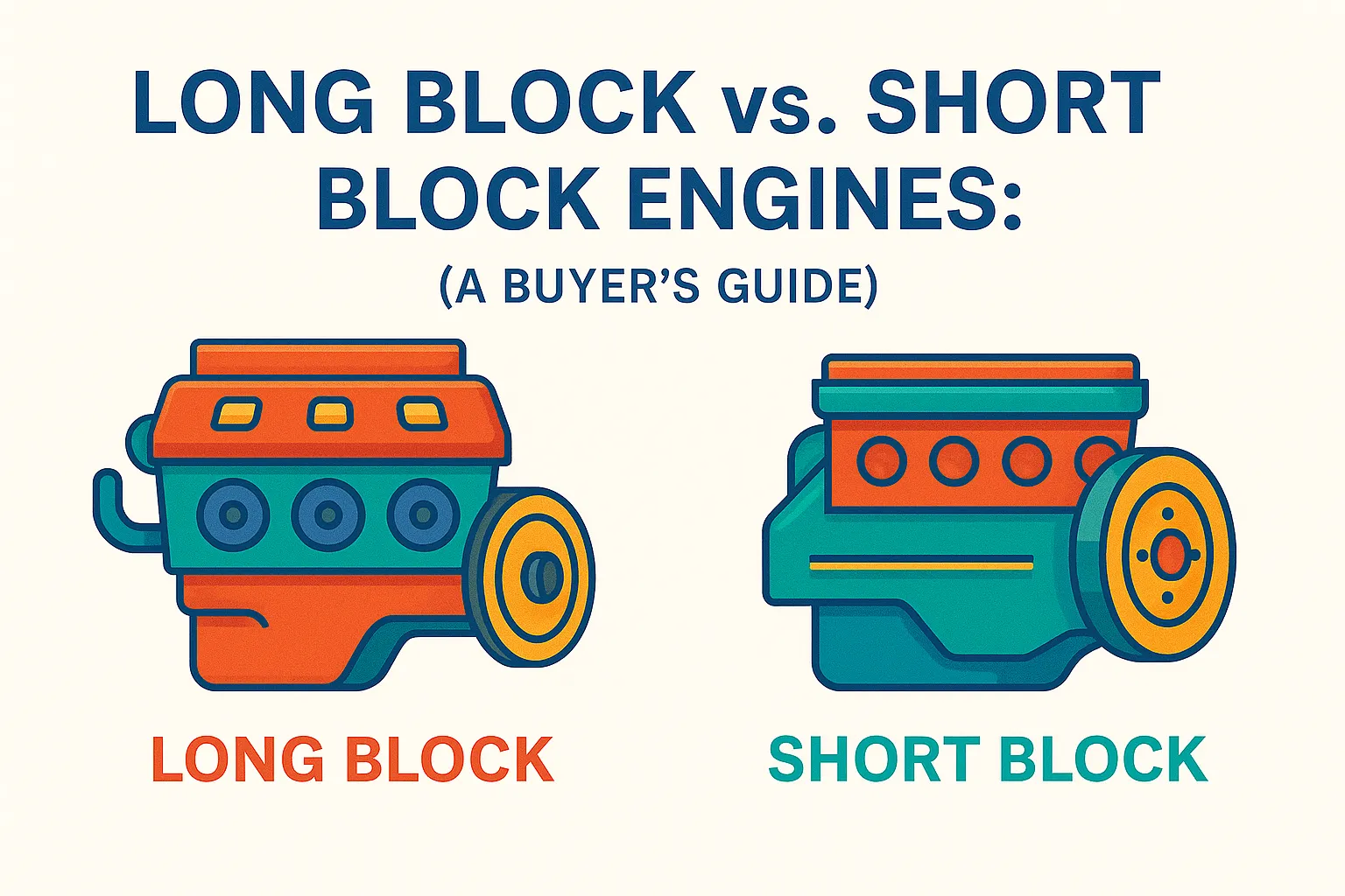 Long Block vs. Short Block Engines: What’s the Difference? (A Buyer’s Guide)