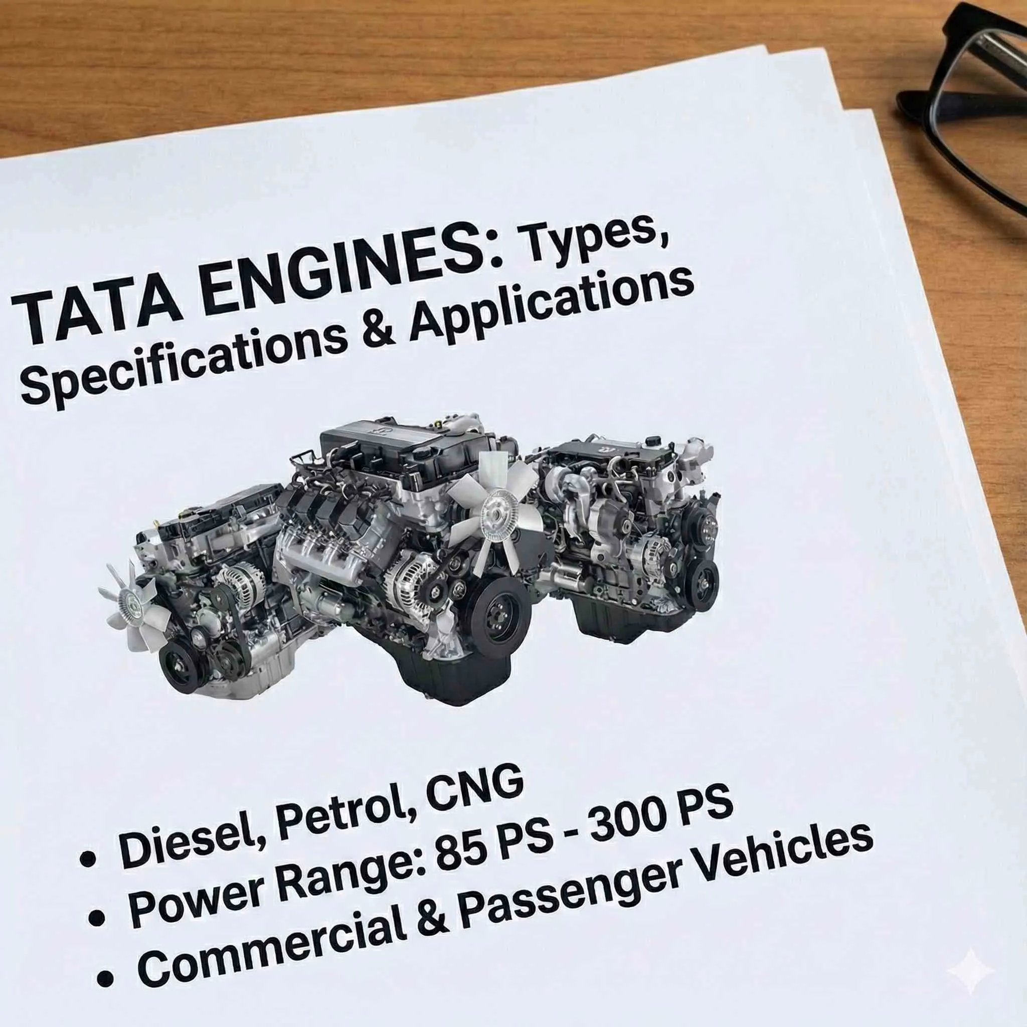 Tata Engines: Types, Specifications & Applications (Complete Guide)