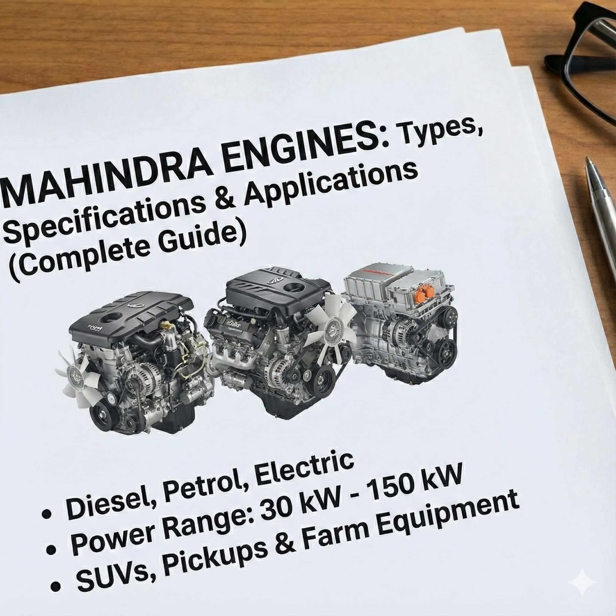 Mahindra Engines: Types, Specifications & Applications (Complete Guide)