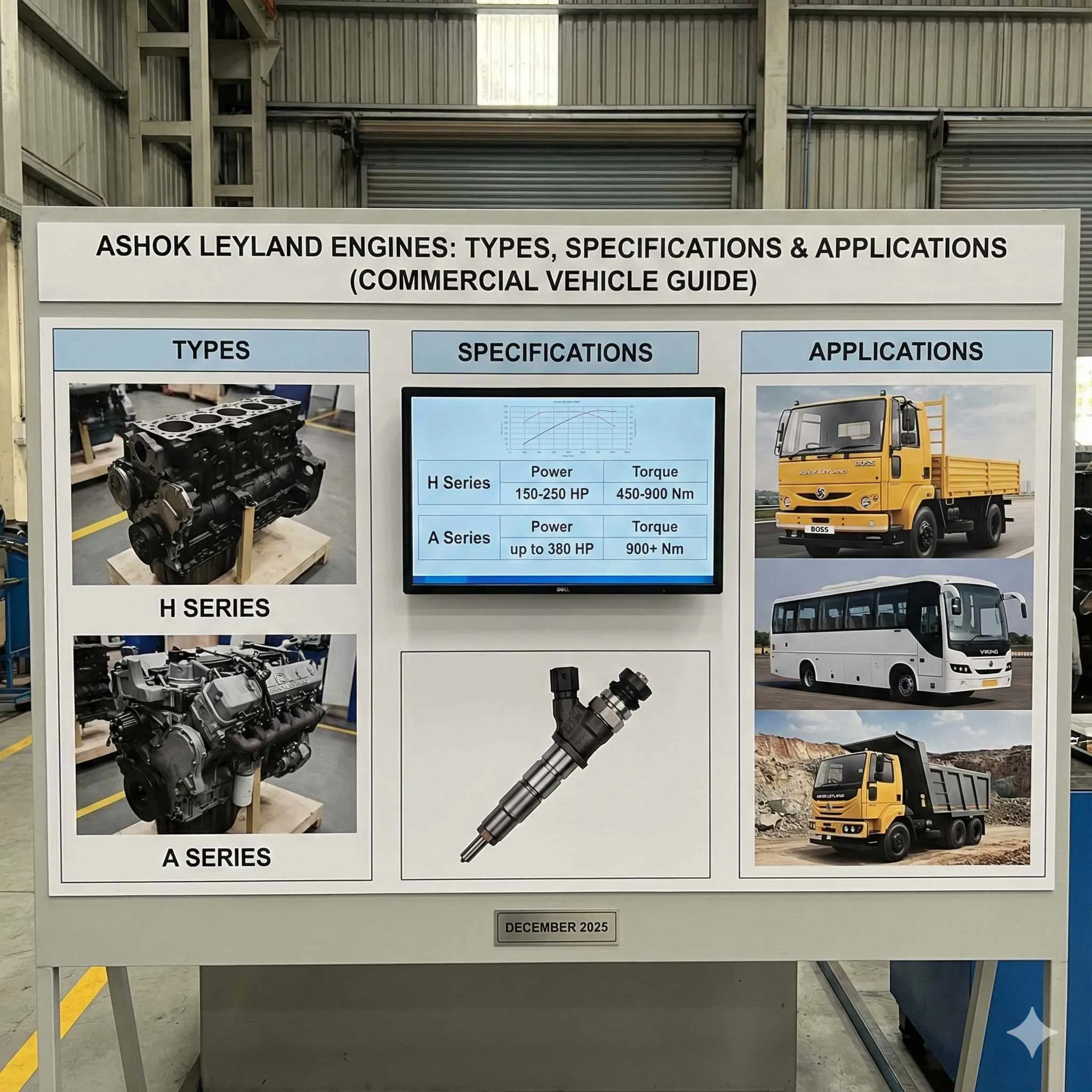 Ashok Leyland Engines: Types, Specifications & Applications (Commercial Vehicle Guide)