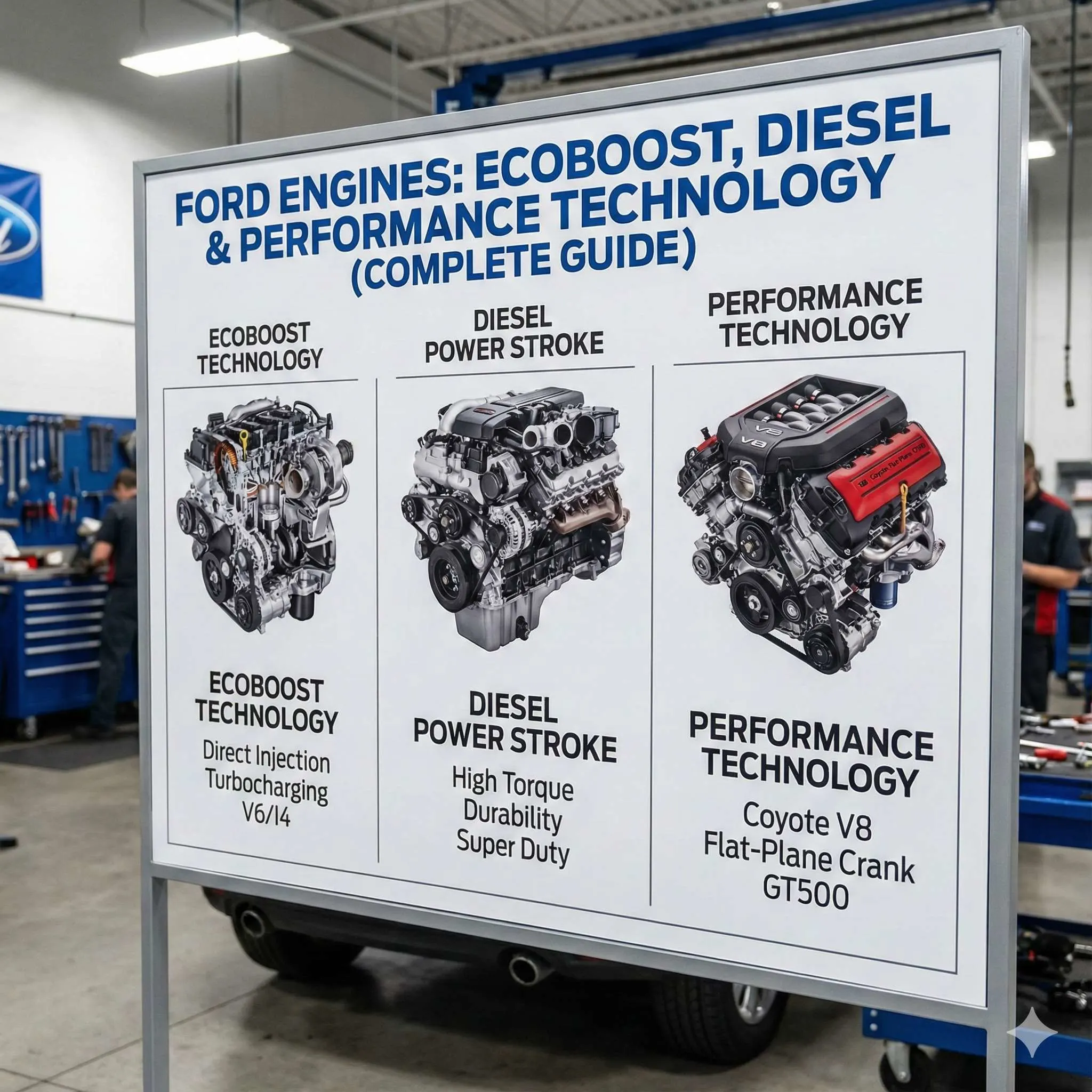 Ford Engines: EcoBoost, Diesel & Performance Technology (Complete Guide)