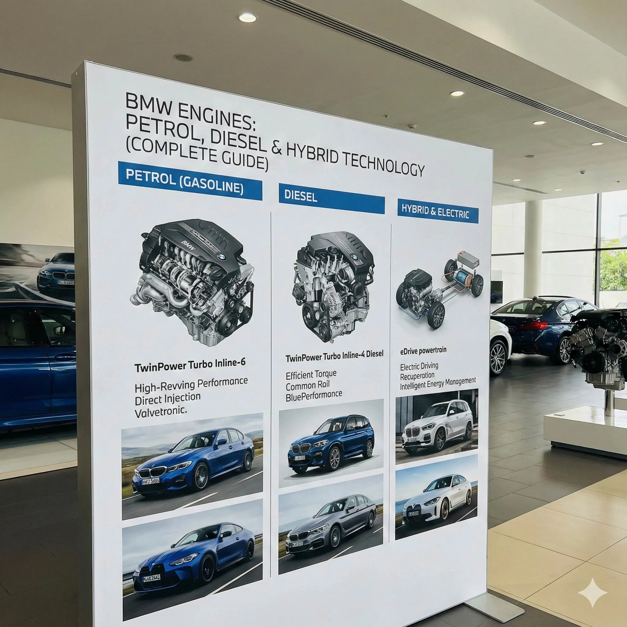 BMW Engines: Petrol, Diesel & Hybrid Technology (Complete Guide)