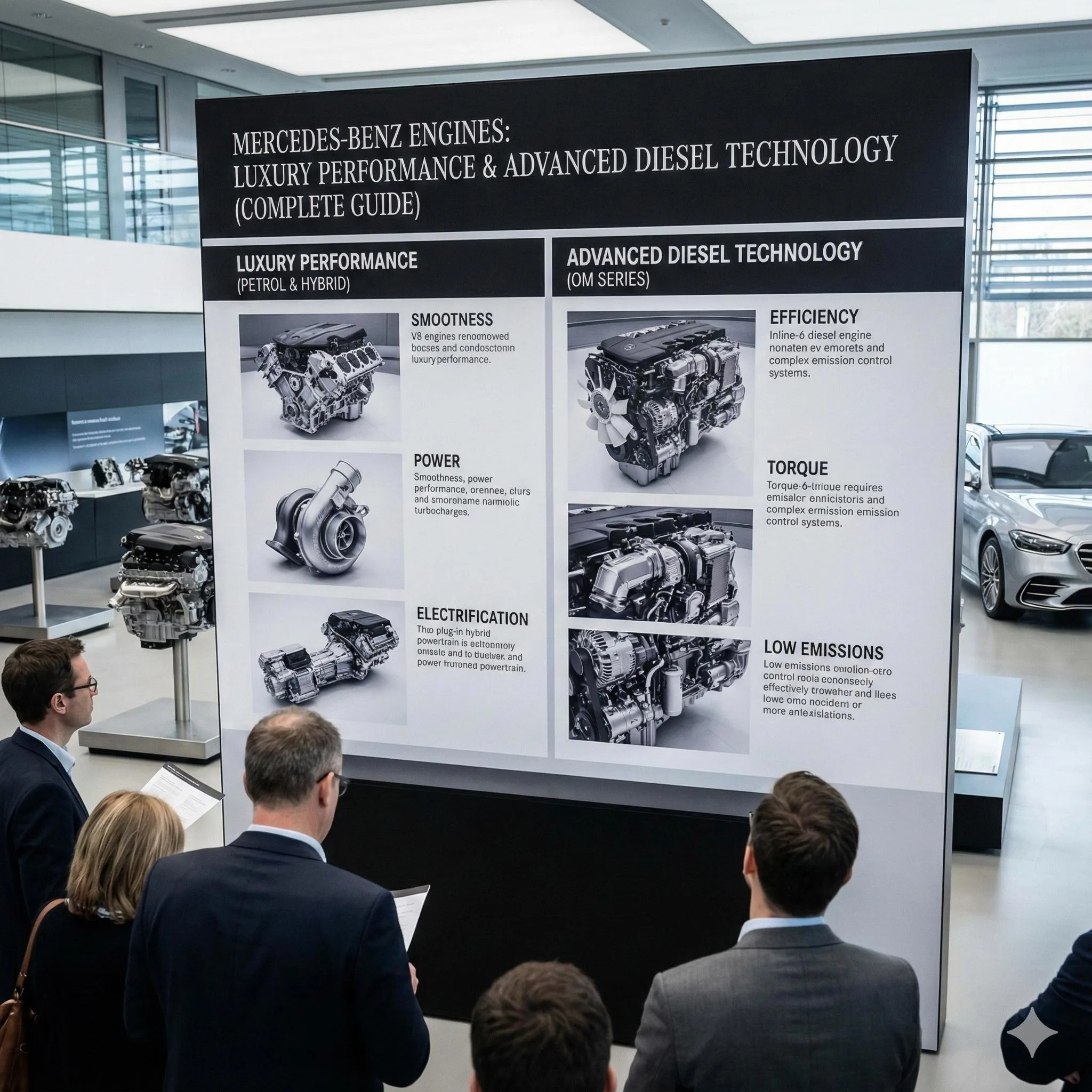 Mercedes-Benz Engines: Luxury Performance & Advanced Diesel Technology (Complete Guide)