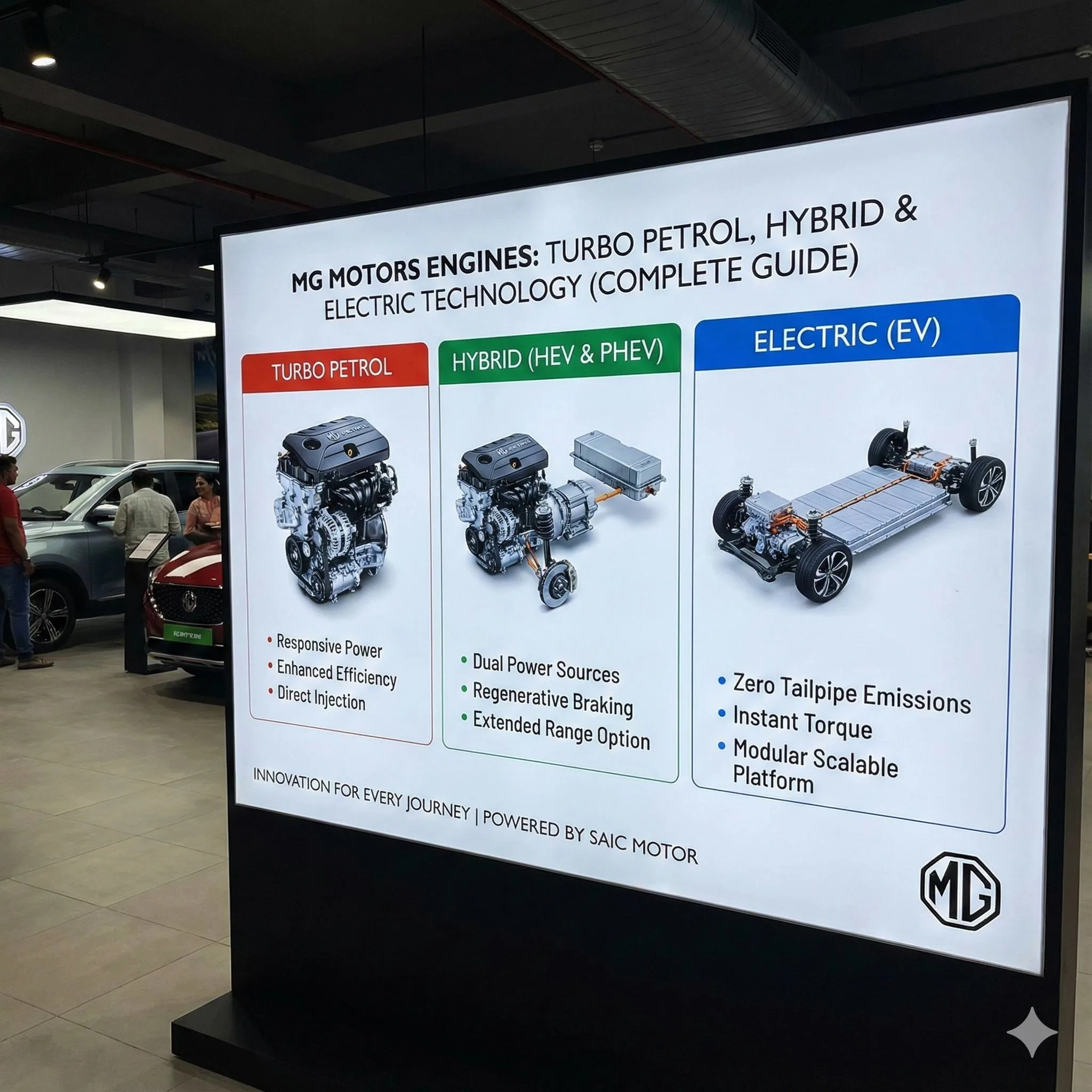 MG Motors Engines: Turbo Petrol, Hybrid & Electric Technology (Complete Guide)